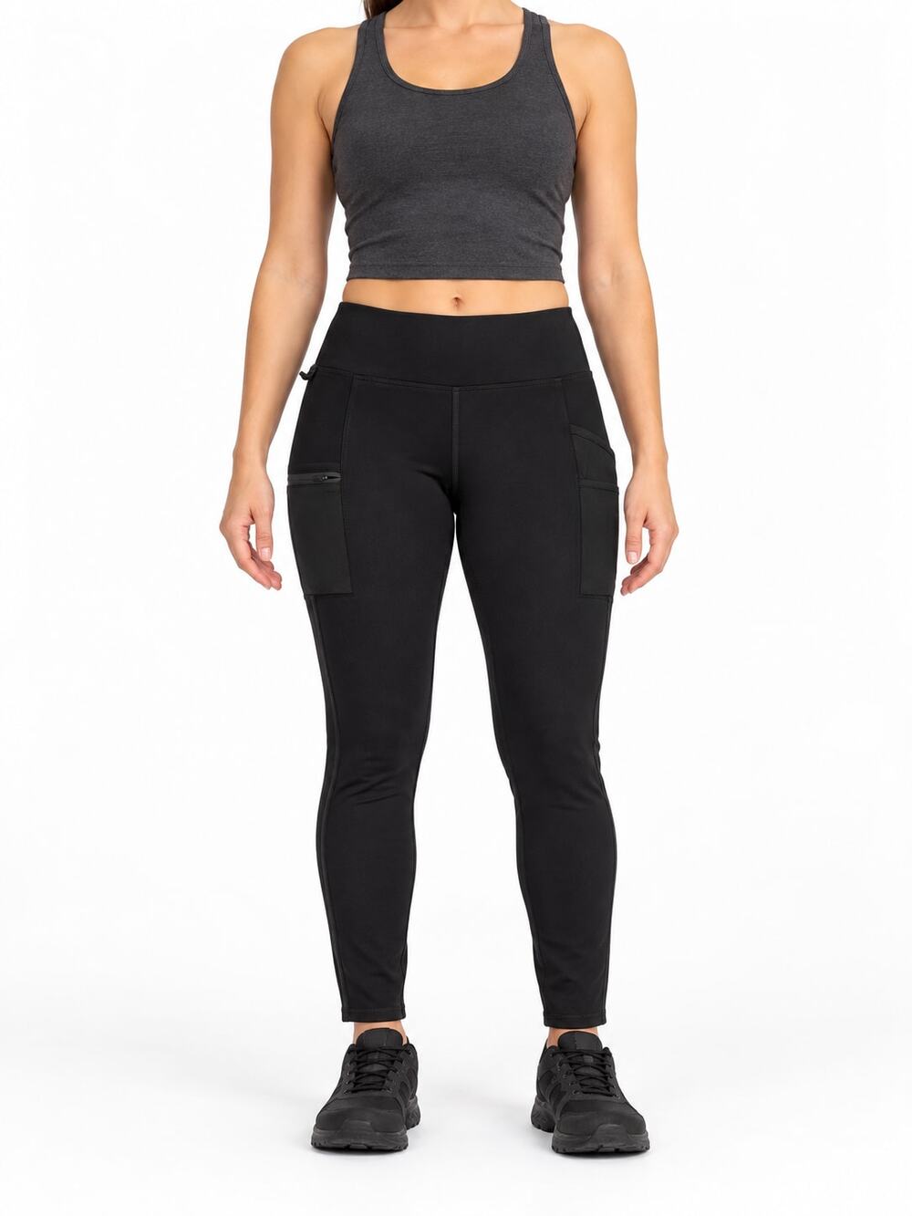 Carhartt Women's Force Utility Leggings Black L 12/14 Regular Workwear Gorpcore